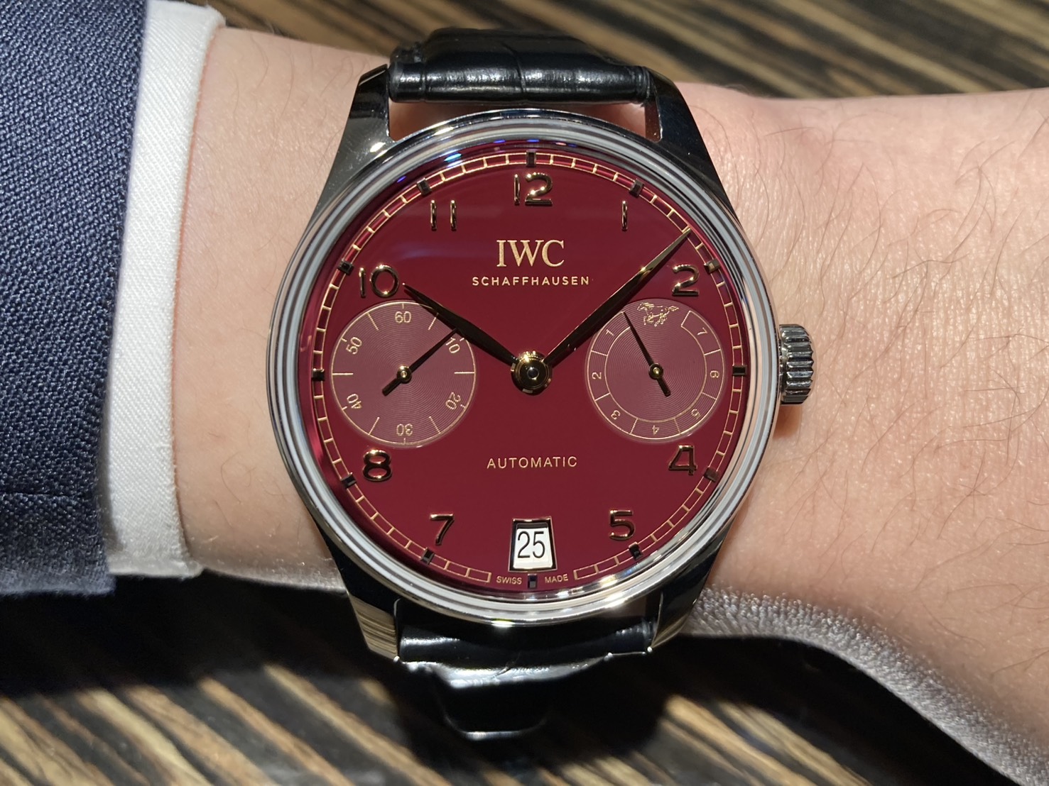  【IWC】奇跡の再入荷！！午年を記念した特別モデル！ポルトギーゼ・オートマティック 42 “イヤー・オブ・ザ・ホース”