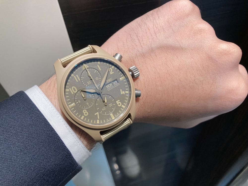  【IWC】自分らしさ爆発！話題のパイロットウォッチ個性派モデルたちに注目！パイロット・ウォッチ・クロノグラフ 41 トップガン “モハーヴェ・デザート”_IW389402