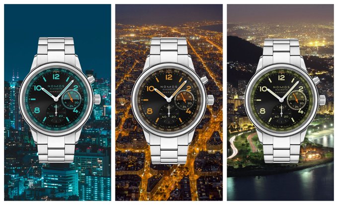 【新作情報】ノモス(NOMOS) クラブ・スポーツ ネオマティック ワールドタイマーに限定エディションの新色が登場!