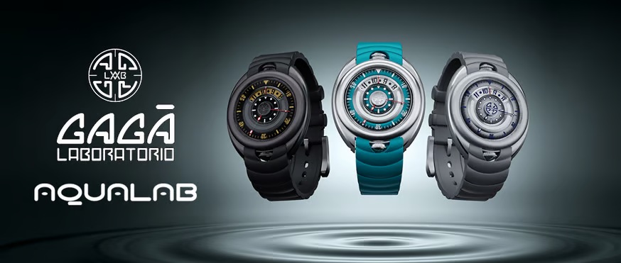 【Gagà Laboratorio】  ブランド初のダイバーズデザインウォッチ　”AQUALAB”　が遂に登場！