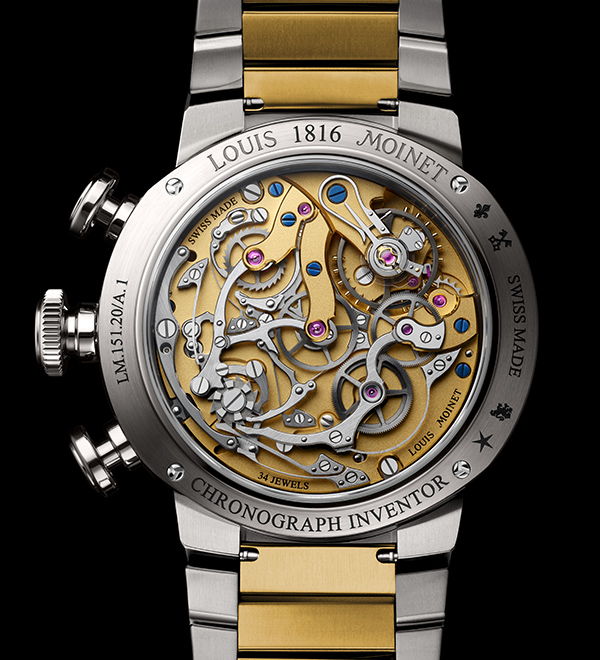 世界初のクロノグラフのDNAを継承した古典的な懐中時計コンプリケーションを思わせる専用ムーブメントCal.1816