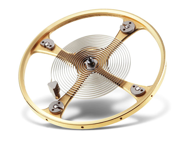 『Cal.0200』では、高い時間精度と長期にわたる持続性を求めフリースプラングテンプを採用している