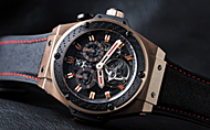 HUBLOT(�E�u��) �L���O�E�p���[ F1 �N���m�g�D�[���r���� �L���O�E�S�[���h �iKING POWER F1 CHRONO TOURBILLON KING GOLD CERAMIC�j