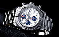 BREITLING(�u���C�g�����O) �A�x���W���[ II �z���C�g/�}���i�[�E�u���[�iAVENGER II WHITE / MARINER BLUE)
