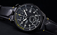 HAMILTON(�n�~���g��) �J�[�L �e�C�N�I�t �I�[�g�N���m ���胂�f��(Khaki Take Off Auto Chrono Limited Edition)
